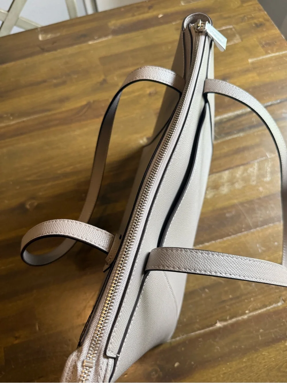 Michael kors Maddie Silver Leather Tote